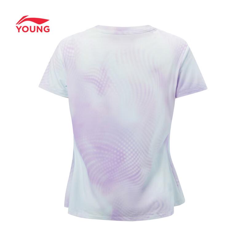 Li-Ning Детская футболка с коротким рукавом для защиты от солнца с охлаждающим эффектом