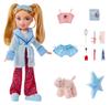Bratz Кукла Клоя для пижамной вечеринки с 2 наборами плюшевых животных и аксессуаров, подходит для детей и коллекционеров - - Пижама, -