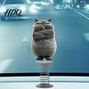 Funny Pet Bobblehead Figures for Car Cute Cat/Dog Dashboard Ornaments 2D Flat Acrylic Decorations Personalized Interior Decors with Self Adhesive