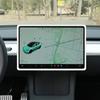 For Tesla Model 3 Y Silicone Car Accessories Central Control Frame Edge Cover Navigation Screen Protector