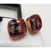45+ Ct Pitambari Sapphire For Earring Cushion Cut Fabulous Certified Gemstone
