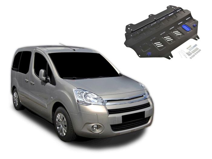 J&J AUTOMOTIVE | Protection Sous Moteur Acier Pour Citroen Citroen Berlingo 2008-2016