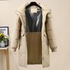 Модные зимние пальто женские длинные парки с капюшоном толстые теплые верхние одежды женские куртки