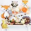 Cartoon Forest Summer Theme Animal Series Balloons Kid Birthday  Decoration