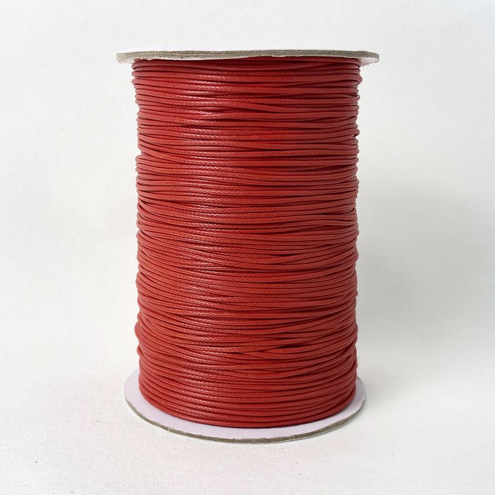 Корейская вощеная веревка 1 мм: Ювелирные изделия и подвеска Ожерелье/Плетеный браслет с ПУ кожей