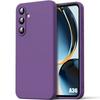 Case for Samsung Galaxy A36 5G - Soft Silicone Dark Purple - BOOLING®