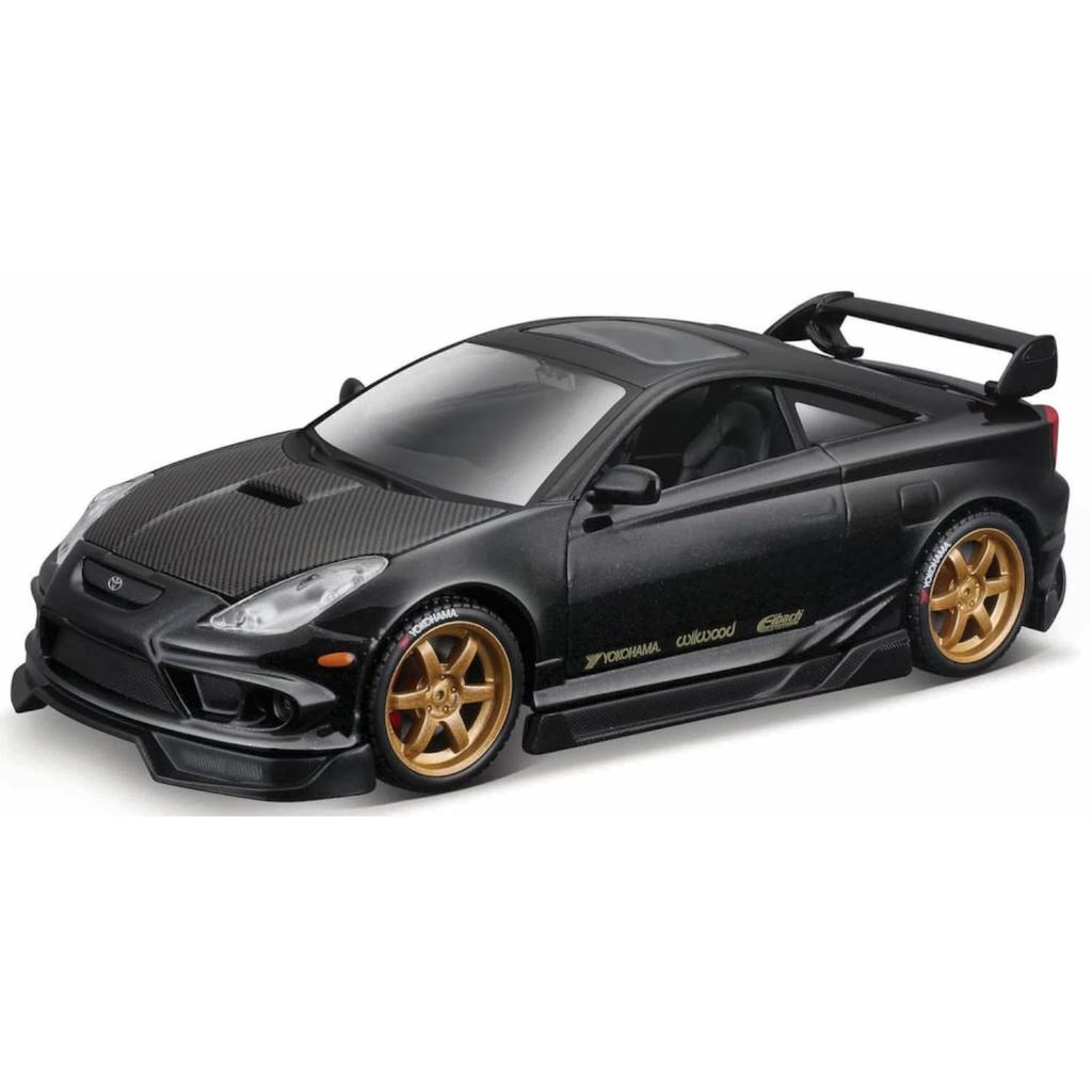 Maisto Toyota Celica 2004 Черный Tokyo Mode Металлическая модель автомобиля 32544 1/24 GT-S (Готовый продукт)