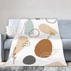 Bohemian pattern Flannel Blanket Winter Warm Soft Throw Blanket for Kids Living Room Funny Bedspread Sofa Bed Cover