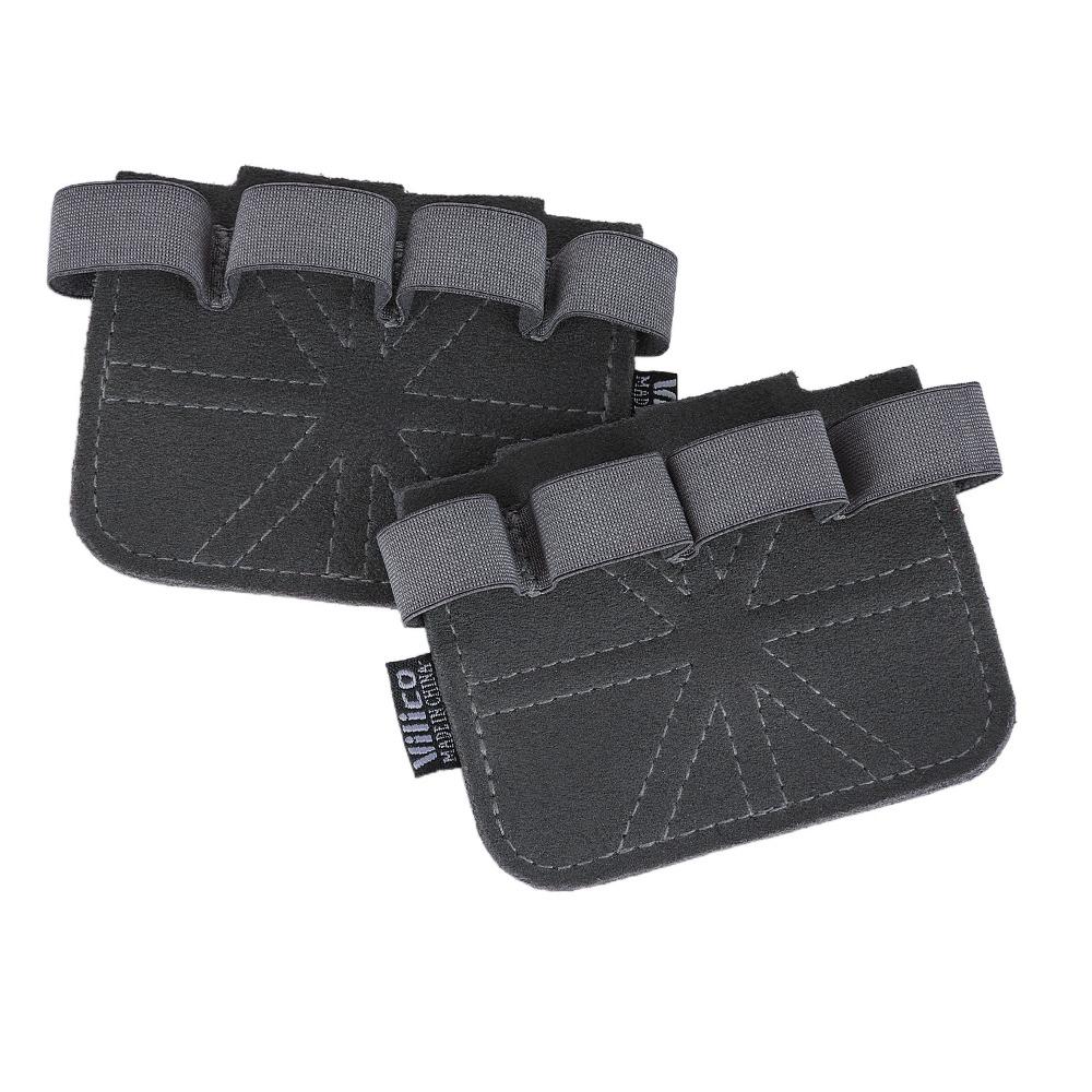 1Pair Leather Weight Lifting Training Gloves Palm Protection Weightlifting Hand Protect Pad Fitness