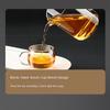 Glass Filter Glass Teapot with Filter Heat-resistant Clear Tea Pitcher Food Grade Fair Cup  Teaware