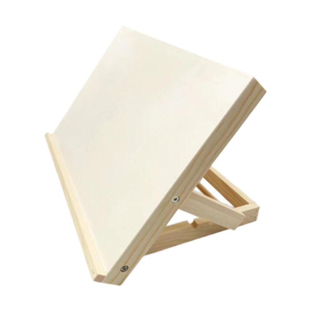 Foldable Wood Drawing Easel Adjustable Sketching Painting Board New Tabletop Easel Students Artist