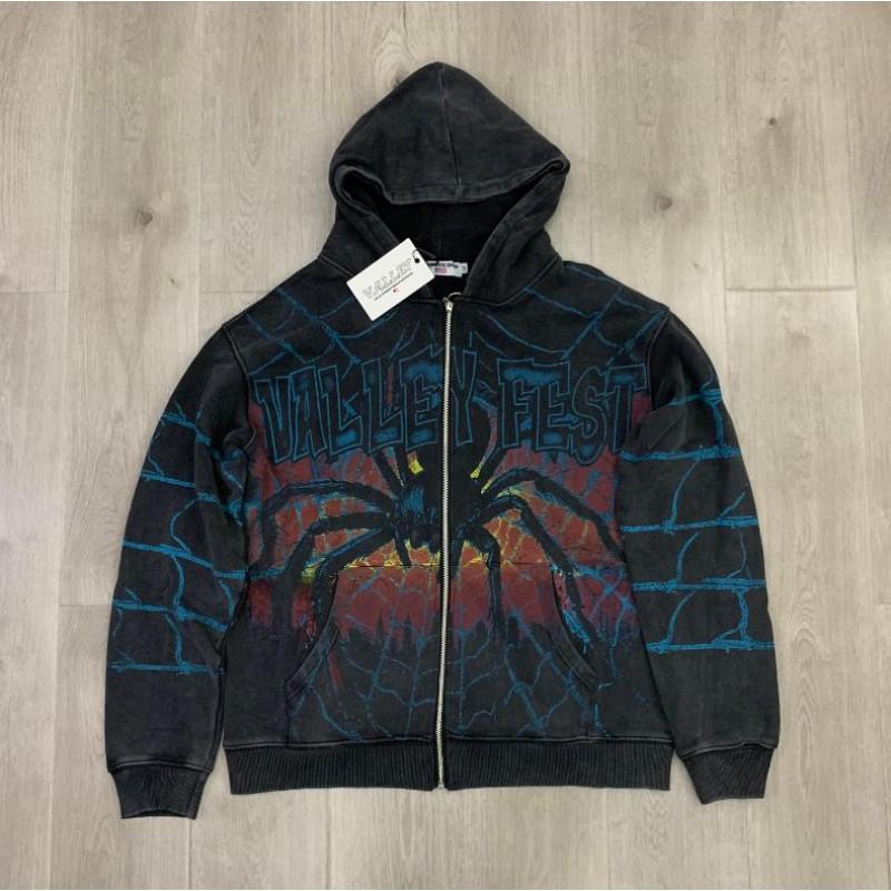 Hooded Sweatshirt Couple Loose Fit Cotton Zip Up Cardigan Casual Streetwear Teens
