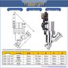 Diannan Stainless Steel Pneumatic High Vacuum Gate Valve