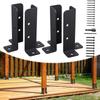 Durable Fence Support with Adjustable Design for Deck and Fence Installations