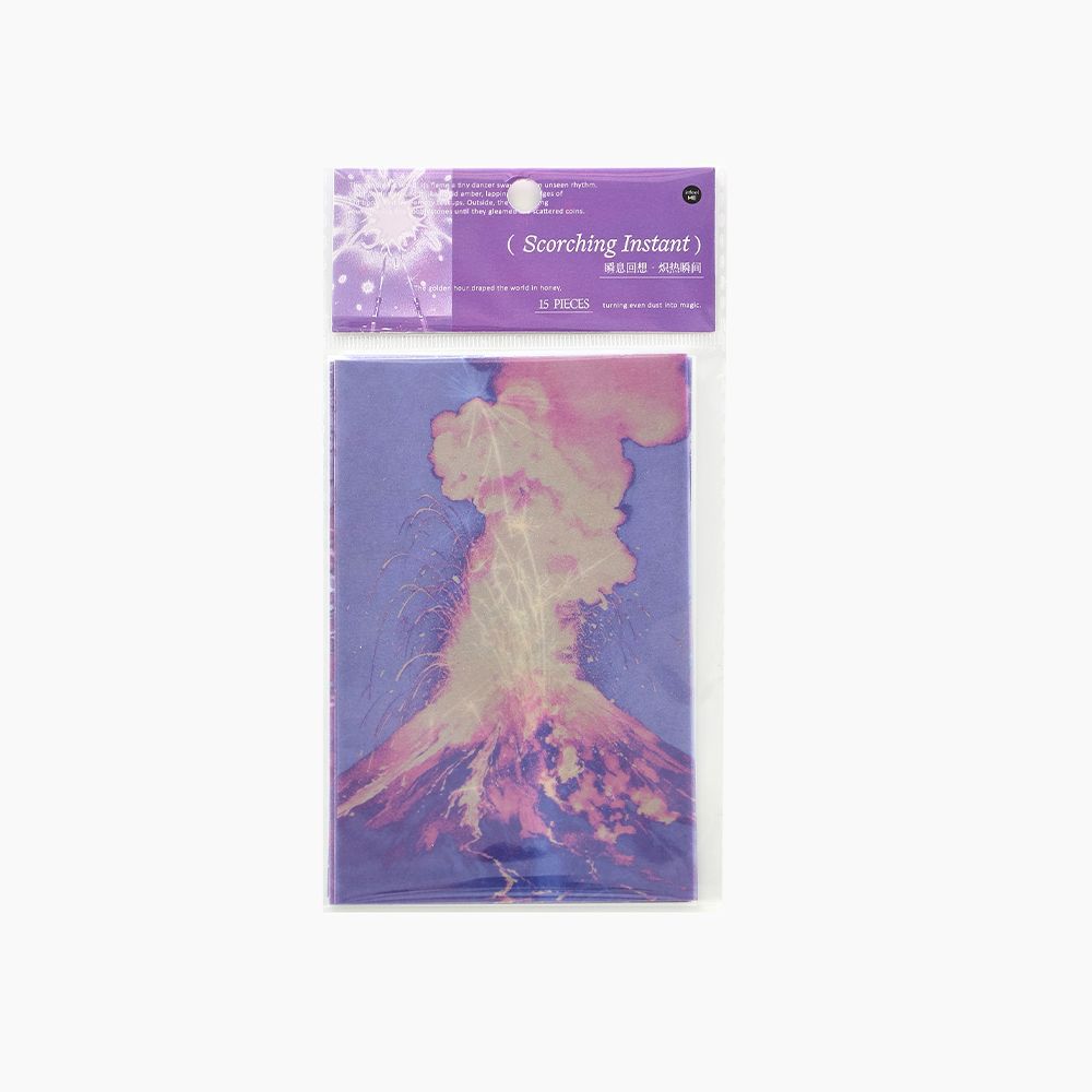 15pcs/lot Memo Pads Material Paper Instant recollection Journal Scrapbooking paper Card Background Decoration Paper