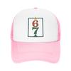 Custom Punk Unisex Six Seven  Baseball Cap Adult  Adjustable Dad Hat for Unisex Women Hip Hop