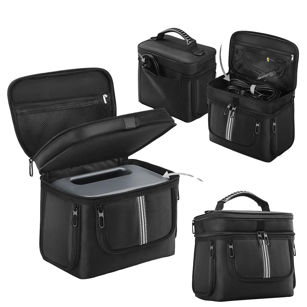 Bag For BLUETTI Portable Power Station AC2A Carrying Bag Carrying Case Anti-drop Travel Storage Bag with Shoulder Strap & Handle