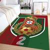 Portuguese Military Emblem carpet Living room and bedroom mats Home Decor Bathroom mat Dormitory decoration Art