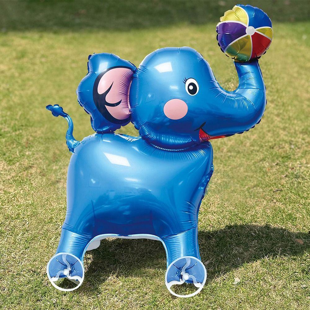 Cartoon Design 4D Balloons Cute Version Aluminum Foil Balloon Walking Balloon  Stall Decoration