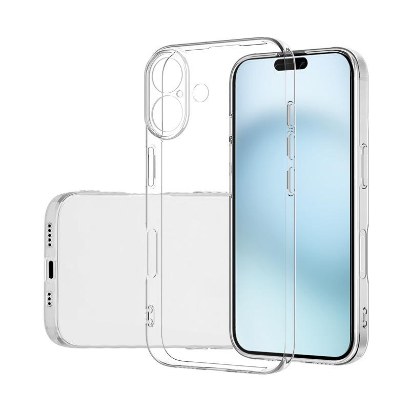 Подходит для iPhone17Air ультратонкий прозрачный чехол для мобильного телефона Apple 16promax/14/15/XR высокой четкости водостойкий чехол