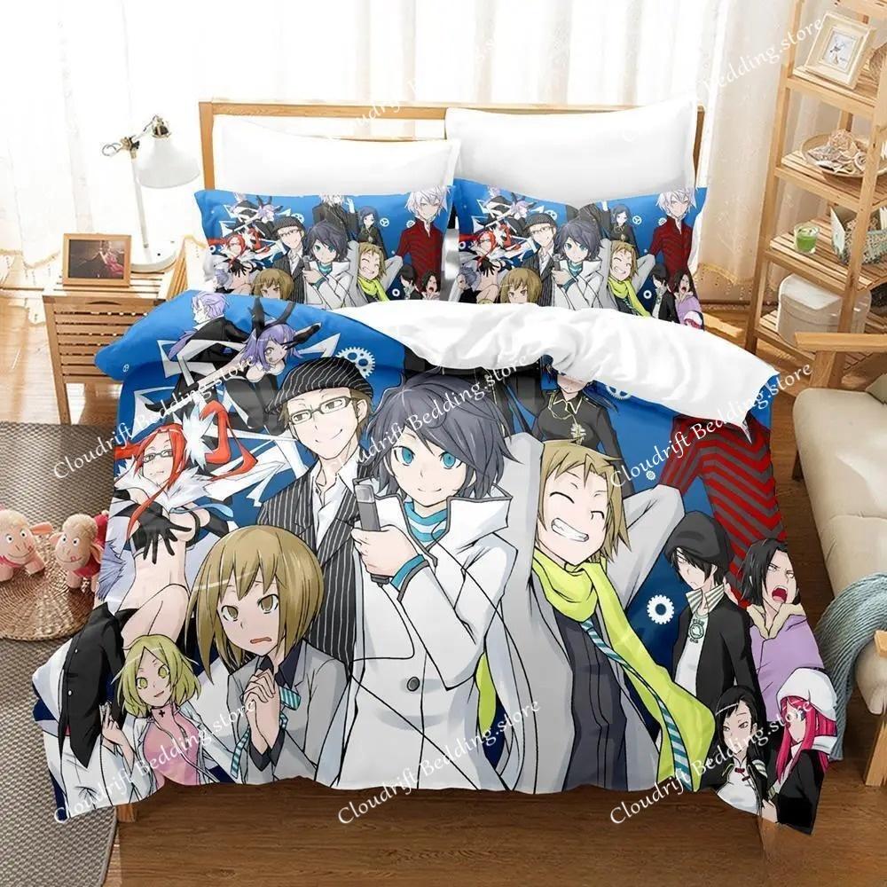 Модный 3D-принт Аниме Devil Survivor 2 Комплект постельного белья Односпальный Twin Full Queen King Размер Комплект постельного белья для спальни Взрослого Ребенка Комплекты с пододеяльником