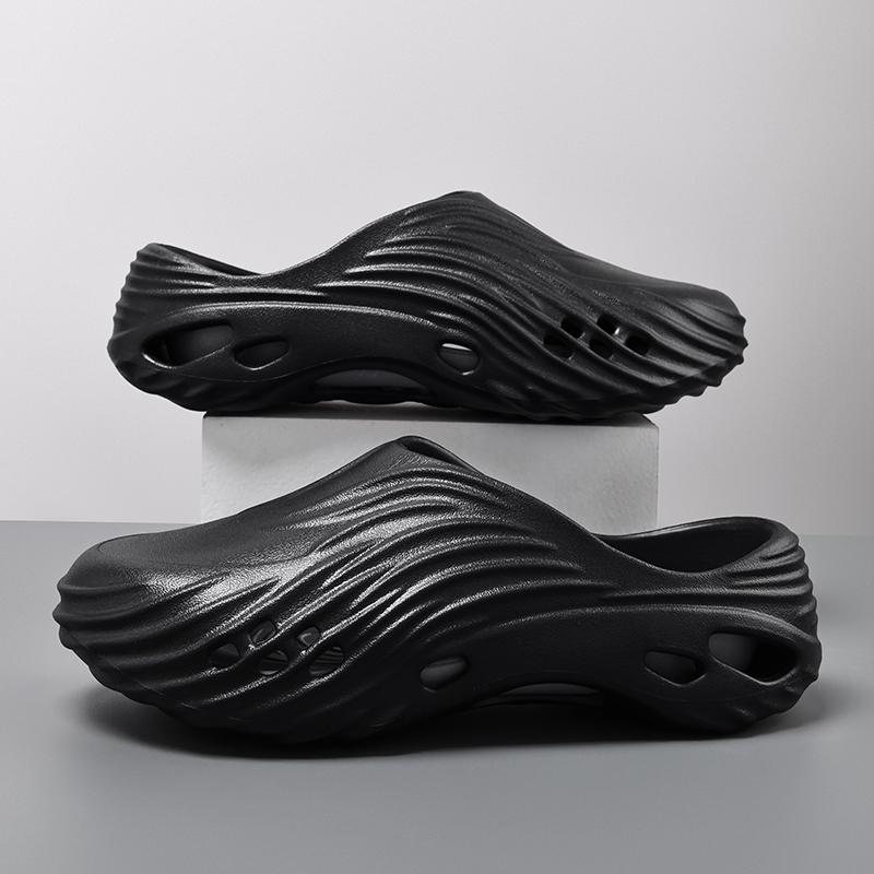 Summer Sandals Men's Blade Sandals Clogs Quick Dry Casual Home Slippers Hole Shoes Garden Shoes Beach Sandals Mules Bathroom Slippers