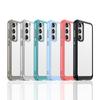 For Samsung Galaxy S23 FE Case For Samsung S23 FE Cover 6.4 Inch Colorful Soft Edge Silicone Transparent Bumper For Galaxy S23FE