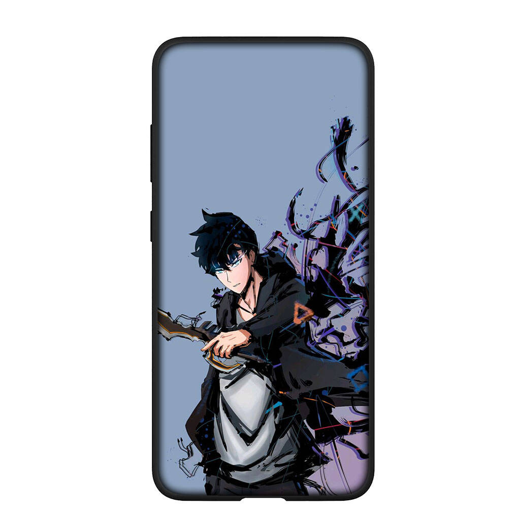 Чехол для телефона Samsung Galaxy S25 S23 S22 S24 Ultra FE A05 A06 A15 A16 A36 A37 A35 A54 A55 A56 A57 A25 A26 A53 Сун Джин У Solo Leveling Arise