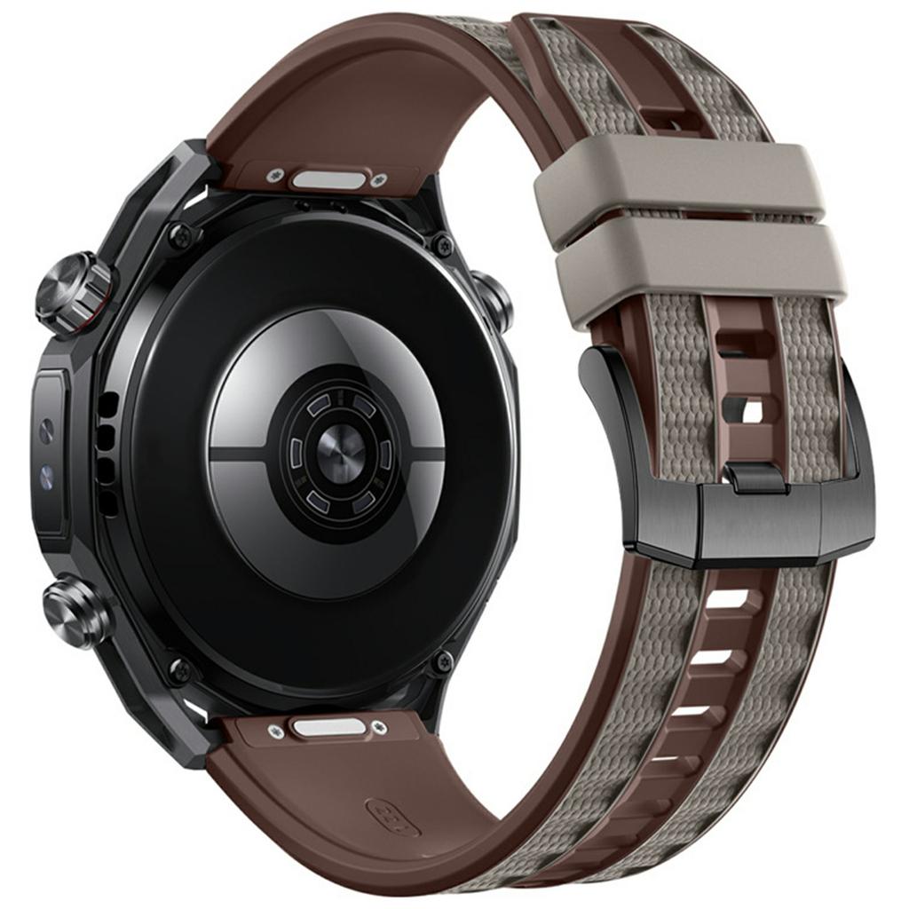 22mm Dual Color Watch Band for Huawei Watch GT 5 Pro/5/4/ 46mm/Watch 4 Quick Release Silicone Strap