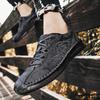 Классические кожаные туфли, мужские повседневные кроссовки, уличная мужская обувь ручной работы, кожаная мужская обувь на плоской подошве, новинка 2023 года