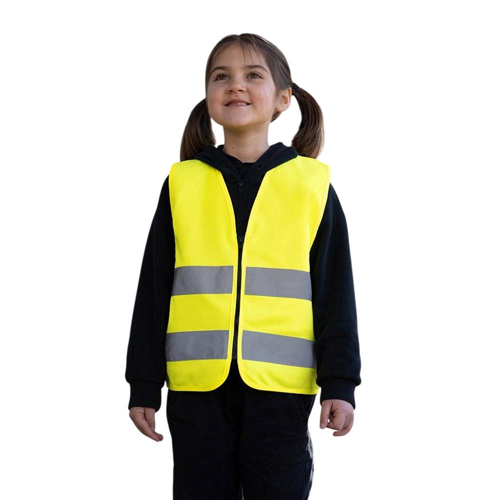 Korntex Childrens/Kids Aalborg Zipped Safety Vest