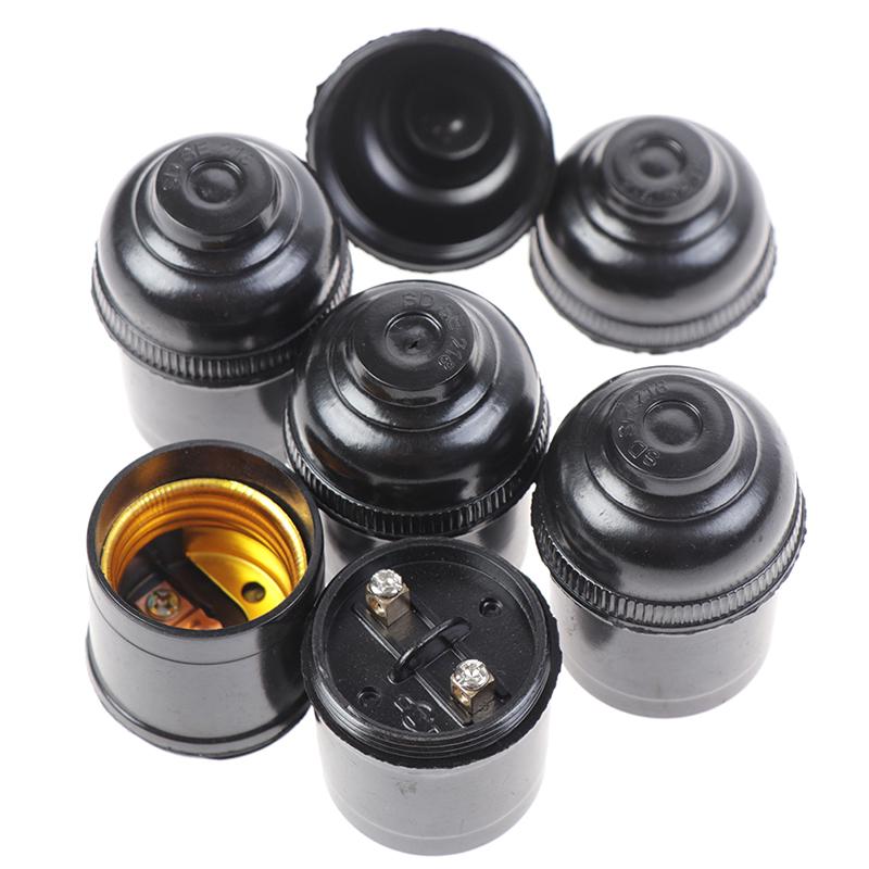 5X E27 4A ретро лампочка патрон подвесной Эдисон винтовой колпачок цоколь фитинги