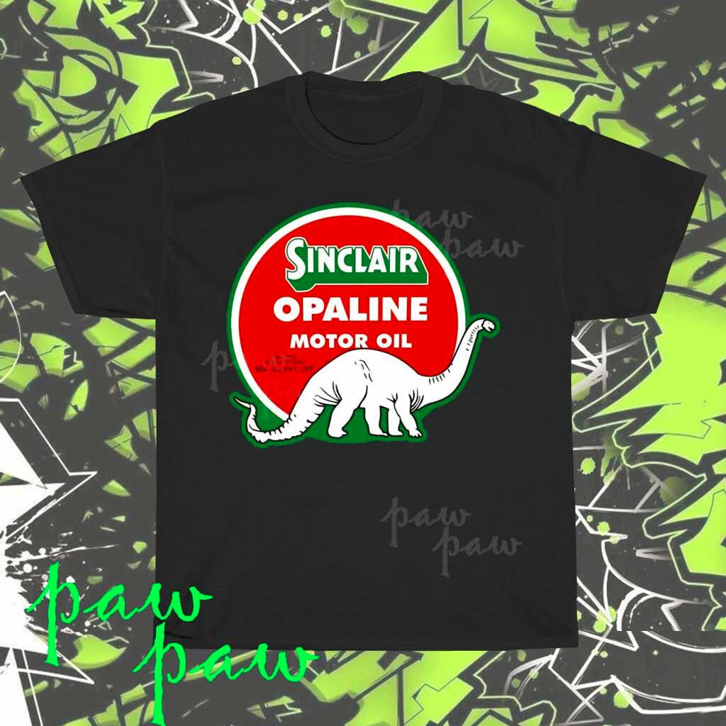 Brand New Sinclair Dinosaur Logo American T-Shirt Funny Size S to 5XL