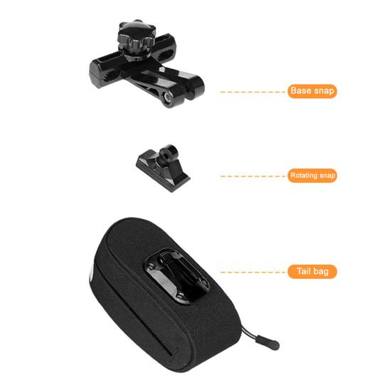 Велосипедная сумка для хранения под седло, вместимость 0,3 л, водонепроницаемая, светоотражающая, регулируемая, для дорожного, горного велосипеда, задняя сумка-органайзер на седло, аксессуары для велоспорта