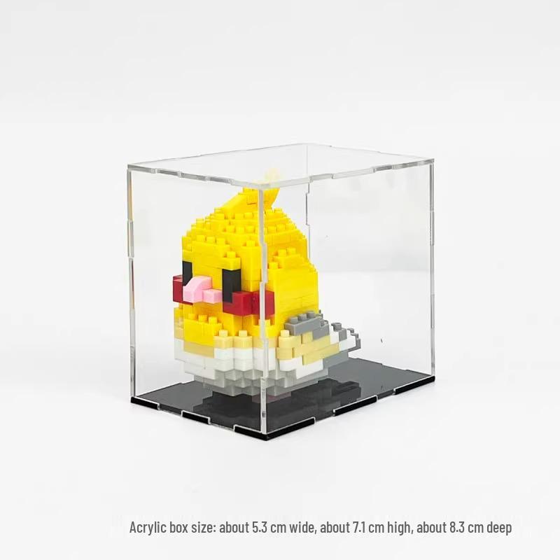 Совместимые оригинальные образовательные строительные блоки Lego для детей в виде птицы ара