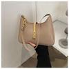 High-End Textured Solid Color Women's Crossbody Bag - Versatile Large Capacity Fashion Shoulder Bag