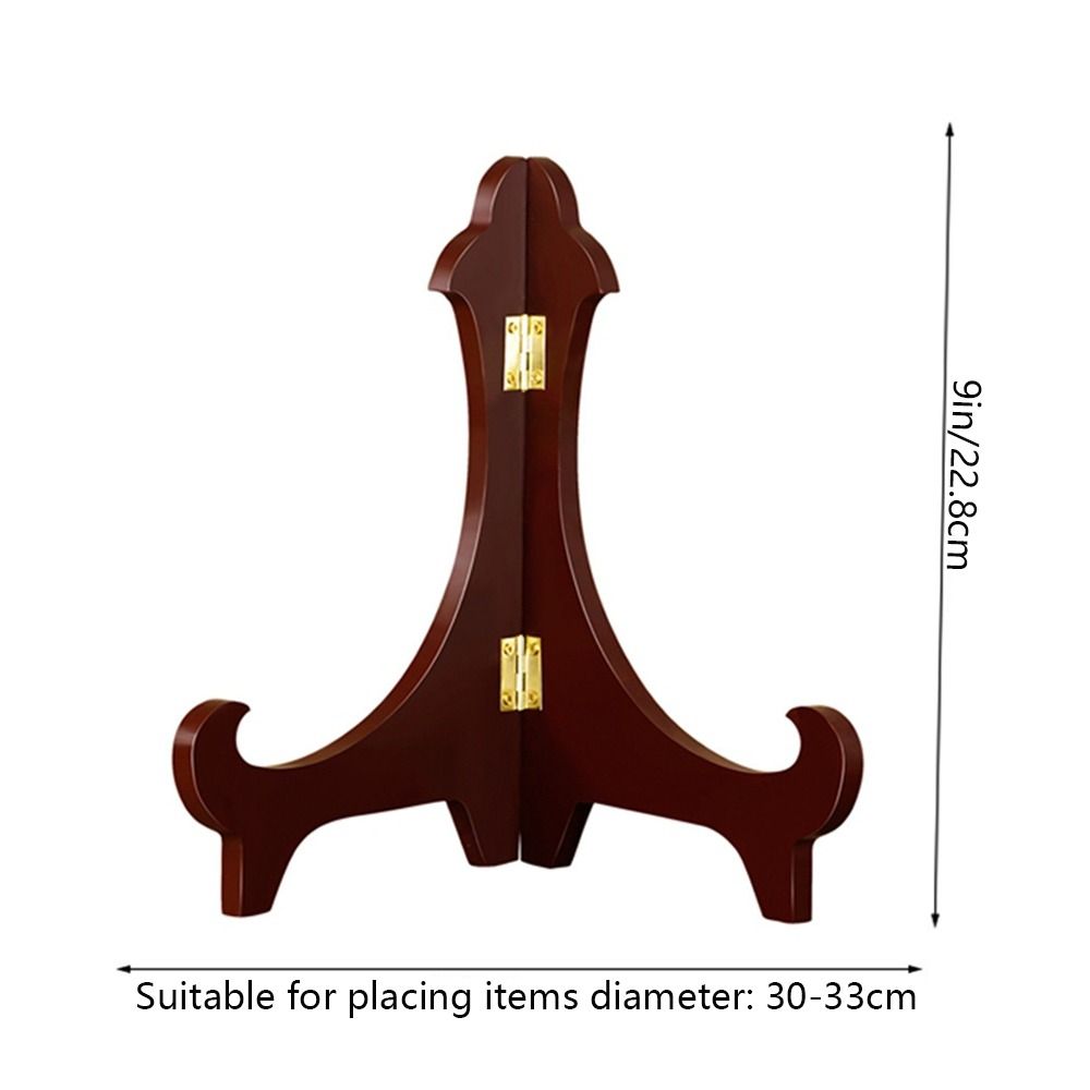 Quality Adjustable Foldable Tea Cake Dish Home Decor Display Stand Plate Rack Easel Storage Rack