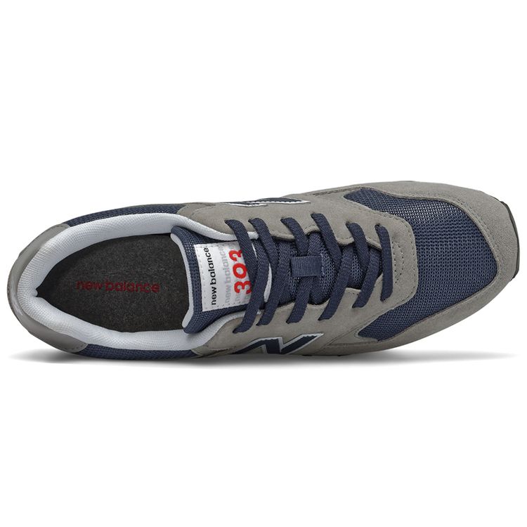 New Balance Кроссовки унисекс 393 Grey Navy Red ML393SH1