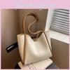 Stylish Large Capacity Bucket Bag For Women 2022 Trendy Colorful Tote Purse