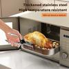 Зажим для тарелок против ожогов, зажим для мисок из нержавеющей стали, захват для горячей сковороды, щипцы, жаростойкая кухонная утварь для мисок, сковород, тарелок