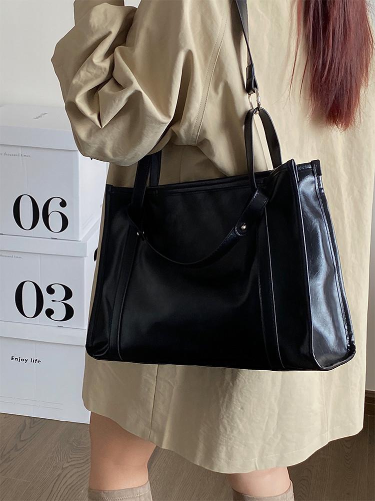 Большие сумки-тоуты для женщин для поездок на работу handbag Простой бренд Дизайнерские женские сумки-шопперы женские Наплечная сумка-мессенджер большой вместимости