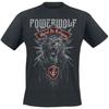 Летняя хлопковая футболка с графикой Powerwolf, унисекс, с коротким рукавом, модный бренд, роскошные повседневные ретро-топы