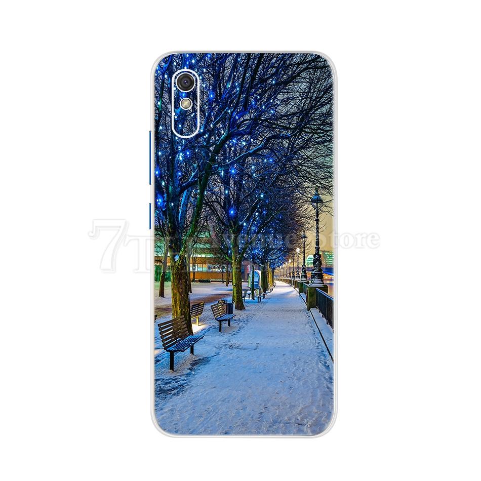 For Xiaomi Redmi 9A 9C 9 Case Cute Cat Printed Soft Silicone TPU Back Cover For Redmi 9A Phone Case Redmi 9C Redmi9 Bumpers