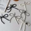 Модный Брелок-Подвеска на Телефон с Бусинами и Бантом Брелок для Мобильного Телефона Стильный Подвес Модный Брелок-Аксессуар с Бантом