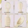 2Pcs Baby Feeding Spoons Dual Head Silicone Weaning Spoon for Infants Training Spoon BPA-Free Toddler Utensils