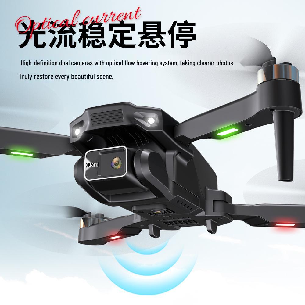 H16 Dual Camera 4K Drone with Brushless Motor, Optical Flow, and Folding Design