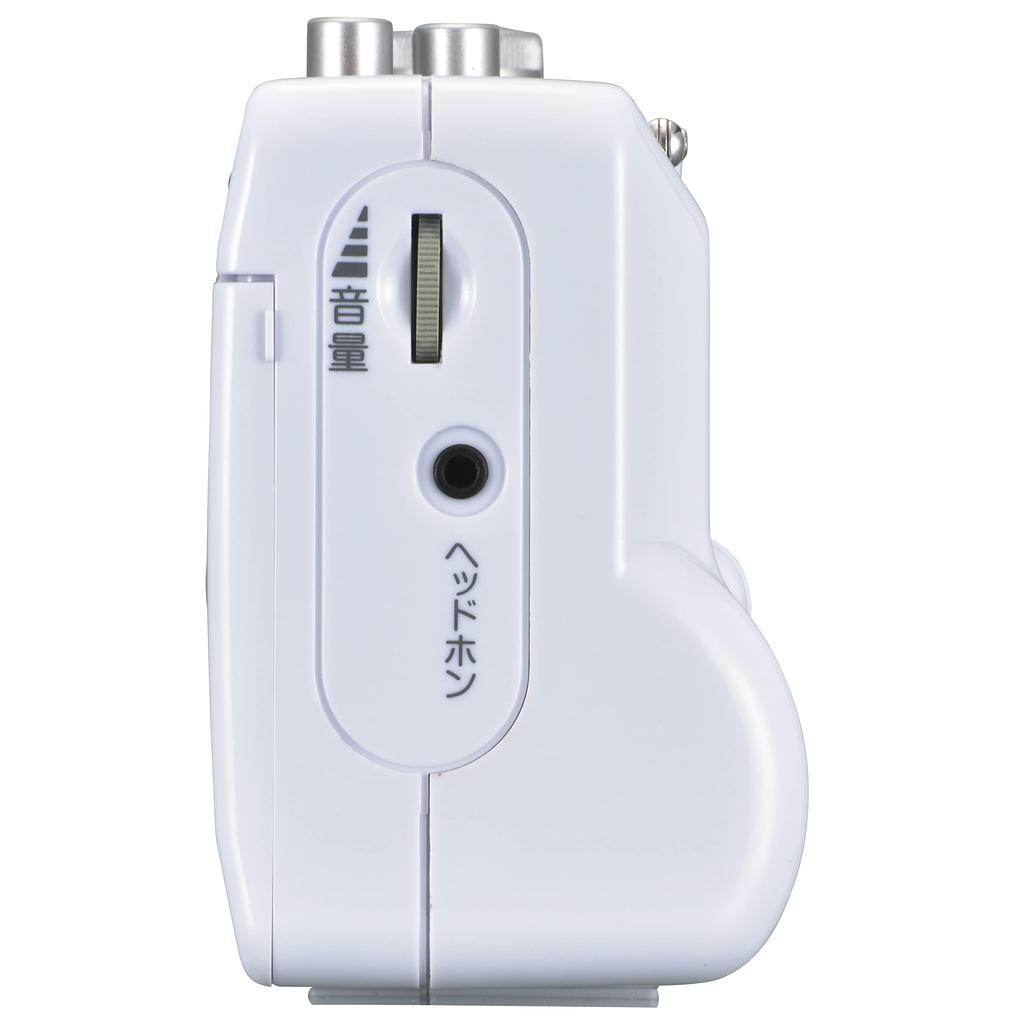 Ohm Electric Mono Radio Cassette Player White X 24 X 9cm Size/13