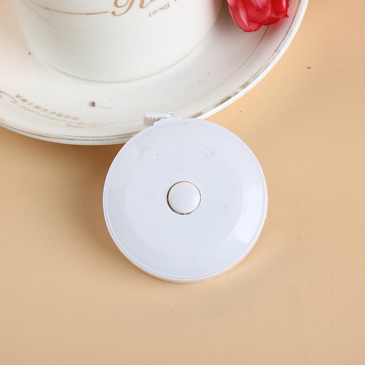 Детская мини-рулетка 1,5 м с мягкой рулеткой - портативная, пластиковая, телескопическая линейка для измерения высоты