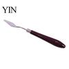 Oil Painting Accessories Scraper, Stainless Steel with Wooden Handle Palette Cutter, Paint Scraper for Thick Evenly Mixed Art Spatula, Acrylics