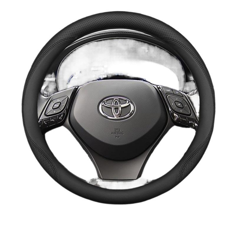 Чехол на руль Toyota CHR - Yizhe Ультратонкая Натуральная Кожа, Для Любого Сезона, Аксессуар для Модификации Салона